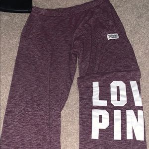 PINK sweatpants